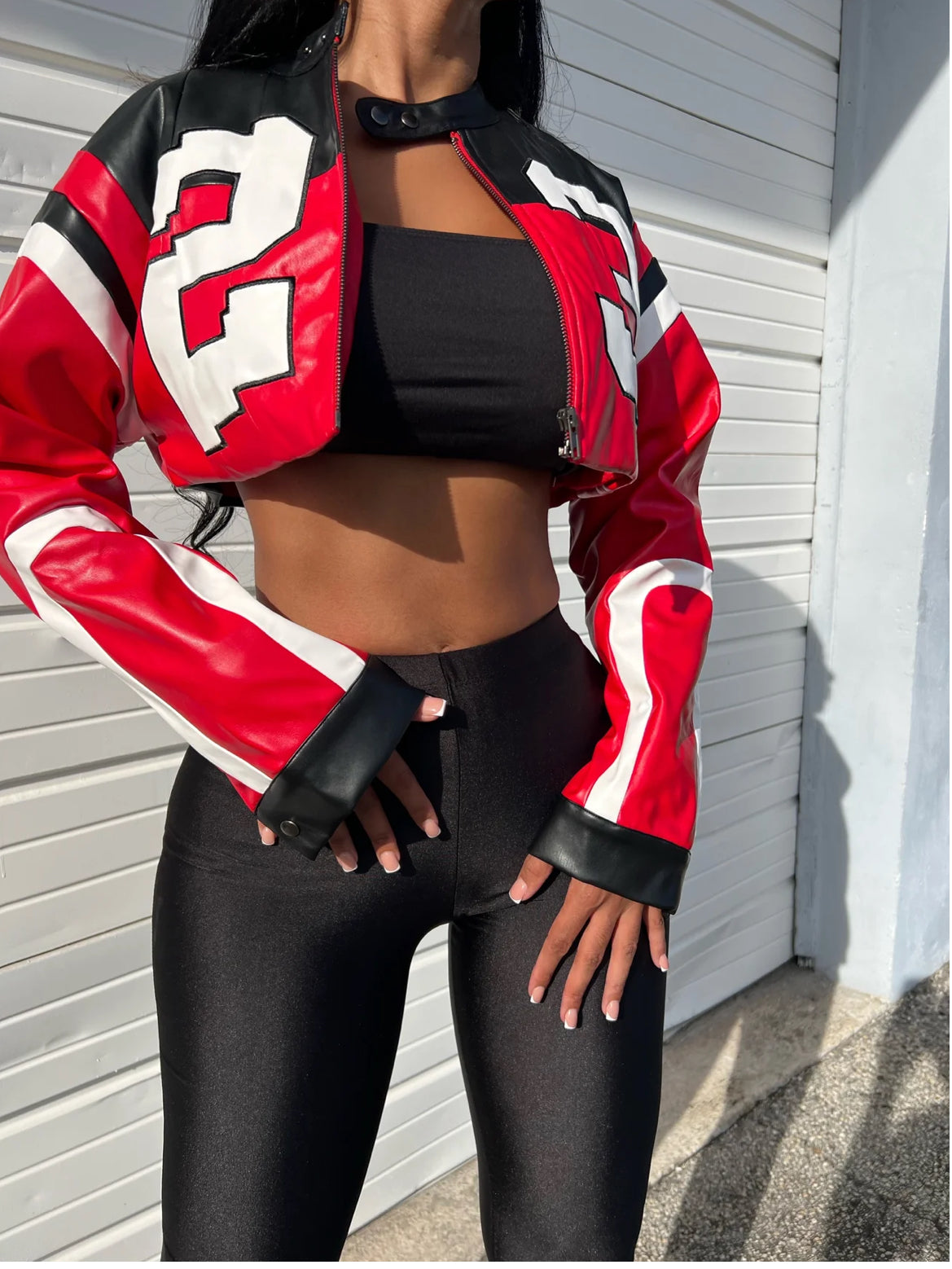 Motorsport Cropped Jacket